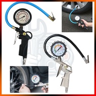 220 PSI Car Tyre Tire Air Pressure Inflator Gauge Meter Tester Gun Air Pump Oil Immersion Motorcycle