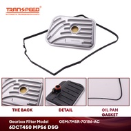 7m5r-7g186-ac 6dct450 mps6 truyền động tự động Bộ lọc dầu nhớt & Bộ đệm cho Ford Volvo transpeed