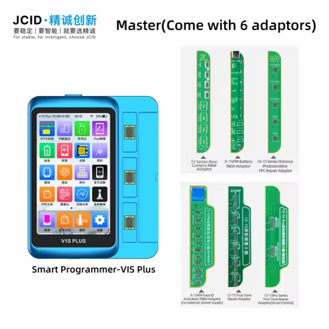 JCID V1S Plus Smart Programmer for iPhone Repair - Purple Screen & Jailbreak Functions/ 5G WiFi Chea