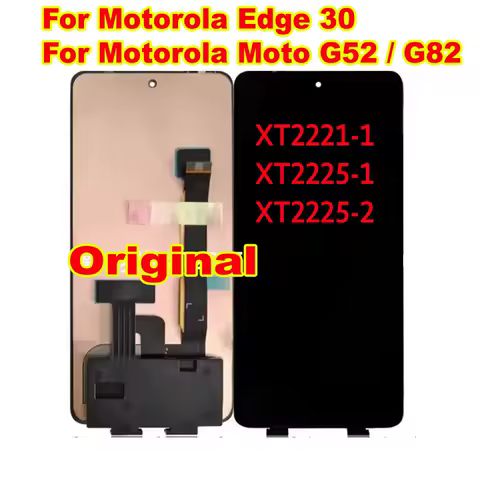 Original Glass Sensor AMOLED LCD Display Touch Screen Digitizer Assembly For For Motorola Edge 30 Mo