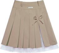 KINS 19 STUDIO | KINS Lace Layer Ribbon Skirt [K018]