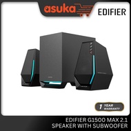 Edifier G1500 MAX 2.1 Desktop Gaming Speaker with Subwoofer - Bluetooth 5.3 | RGB | Built in DSP | R