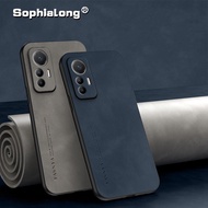 Luxury Leather Cases for Xiaomi Redmi Note 12S Xiomi 12 Pro Lite 12T 12X Hard PC Back Phone Cover