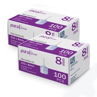 Fine Insulin Pen Needles (31G 8 mm) - Diabetic Needles for Insulin Injections, Ultra Fine Compatible