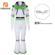 Anime-Inspired Buzz Lightyear Costume - Women's Cosplay Outfit for Parties