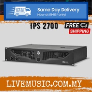 RCF IPS 2700 2 X 1100 W CLASS H PROFESSIONAL POWER AMPLIFIER ( IPS2700 / IPS-2700 )