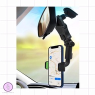 Car mobile phone holder rearview mirror mobile phone holder AR navigation universal car headrest
