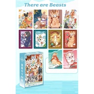 50-55pcs Manga Manhwa Daomu Biji There are Beasts Laser Lomo Cards Reply to Keats Yoshou Yan Hologra