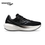 Saucony Men Triumph 20 Wide Running Shoes - Black / White