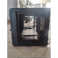 CLOSE RACK SERVER RACK/ WALLMOUNT RACK 8U + TRAY Original AND TRUSTED