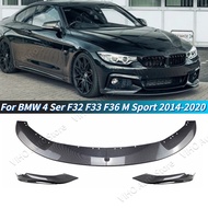 Front Bumper Lip Spoiler Splitter Diffuser Cover Guard Body Kit For BMW F32 F33 F36 4 Series 420i 42