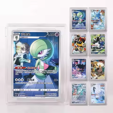 Anime game peripheral pet elf cards simple PTCG cards CHR UV collectible toys Christmas gifts