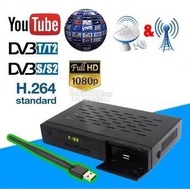 Dekoder Combo S/T2 support Ninmedia and mytv ((((Free Wifi Adapter)))