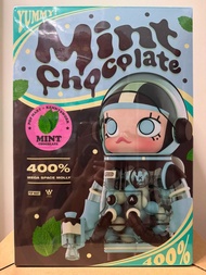 Pop Mart Mega Space Molly 400% Mint Chocolate