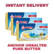 INSTANT DELIVERY - 227GRAM ANCHOR UNSALTED PURE BUTTER / BUTTER SPREAD / MENTEGA / MENTEGA ANCHOR / 