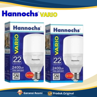HANNOCHS VARIO Bohlam Lampu LED 50WATT Cahaya Putih Super Terang Desain Elegan Dengan Frosted Cover 