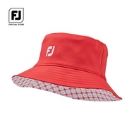 FootJoy FJ Womens Reversible Bucket Hat - หมวกกอล์ฟ หมวกบักเก็ตกัน UV สำหรับผู้หญิง