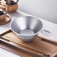 Pure Titanium Tea Strainer Tea Strainer Tea Strainer Ultra-Fine Tea Strainer Tea Separator Fair Cup 