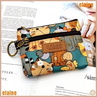 ELAINE Storage Bag, Cartoon Small Money Bag,  Lightweight Key Card Holder Zipper Purse Boy