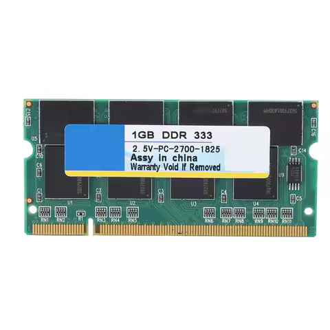 1G Laptop RAM DDR Laptop RAM 1G 333MHz Laptop RAM for DDR PC-2700 Notebook Full Compatibility for In