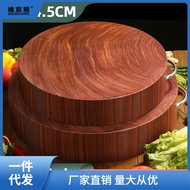 ST-🌊Cutting Board Household Authentic Iron Wood Cutting Board Cutting Board Kitchen Supplies Cutting Board Mildew-Proof