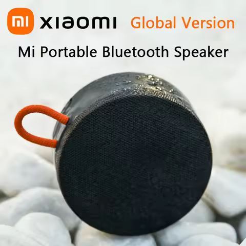 Global Version Xiaomi Mi Portable Bluetooth Speaker Stereo Bass Dual Audio Wireless Music IP67 Water