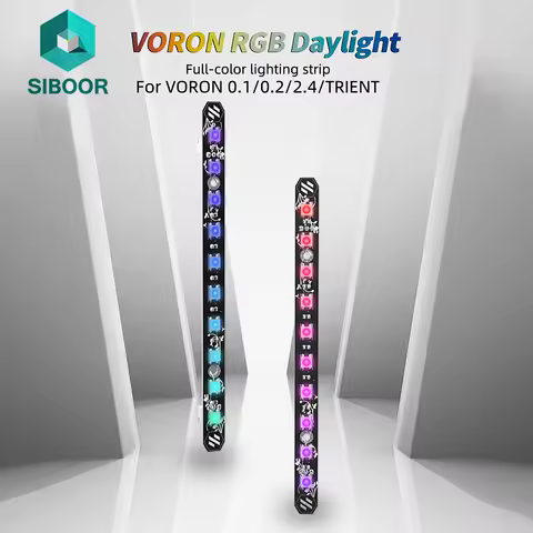 Voron 2.4 V2.4 3D Printer Daylight Disco On a Stick PCB Kits 5V Lamp Bar 270/158mm for Voron 0.1 0.2