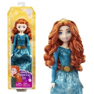 Mattel Disney Princess Toys, Merida Fashion Doll, Sparkling Look with Red Hair, Blue Eyes & Hair Acc