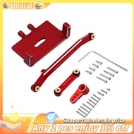 Servo Mount Bracket Steering Arm Steering Rod Suitable for  SCX24 1/24 RC Track Car Upgrade Parts Re