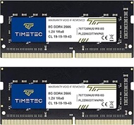 Timetec Hynix IC 16GB KIT(2x8GB) DDR4 SODIMM for Intel NUC KIT/Mini PC/HTPC/NUC Board 2666MHz PC4-21