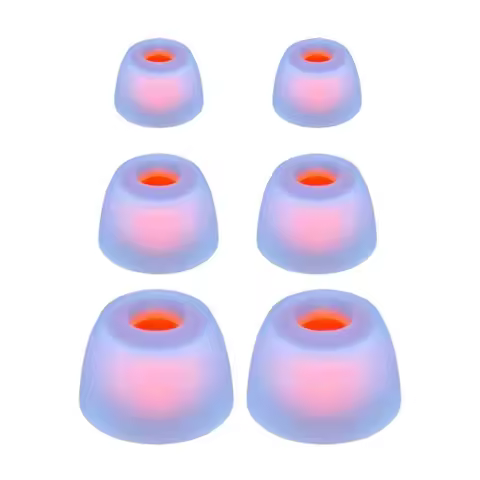 Comfort Silicone Ear Tips Replacement For JBL T230NC And Live Pro+ Earphones