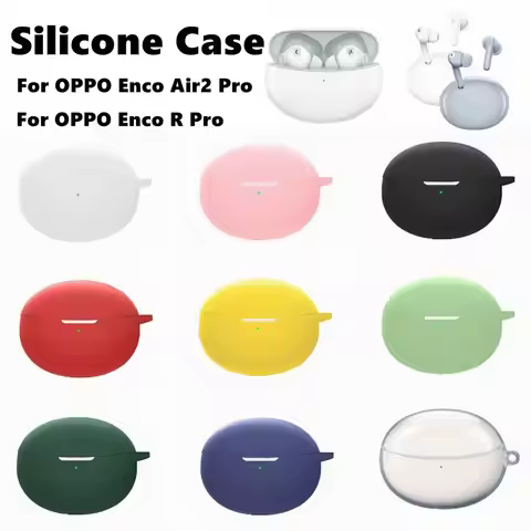 Soft Silicone Earphone Case Shockproof Dustproof Storage Shell Earphone Protective Cover for OPPO En