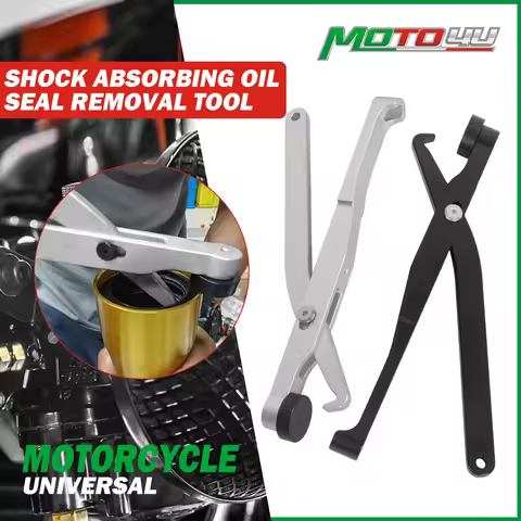 MOTO4U Aluminium Shock Absorbing Oil Seal Removal Tool 1PC Motorcycle Tools Accessories Adjusting Pa