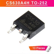 10 Bóng Bán Dẫn MOSFET CS630 A4H TO-252 CS630A4H TO252 SMD N-channel 9A/200V Chính Hãng Mới
