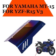 For Yamaha MT-15 Motocycle Accessories MT15 YZFR15 V3 YZF R15 V3 Exhaust Pipe Crash Protector Heat S