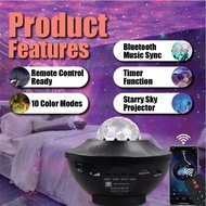 Galaxy Light Projector Lampu LED Bilik Tidur Aesthetic Galaxy Projector Night Light Lamp Projector B