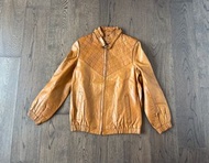 70年代英國 London Portobello Market 二手中古著電單車外套皮褸 Beat Generation Leather Mod Look Motorcycle Jacket Recycle 70s Cafe Racer Biker Jacket Vintage Clothing