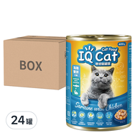 IQ Cat 聰明貓 貓罐頭  海陸雙拼口味  400g  24罐