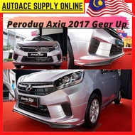 Perodua Axia 2017 Gear Up Front Skirt With Paint Lining Getah 3m Tape Bodykit Axia Perodu