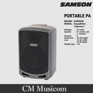 PORTABLE PA SYSTEM, 75 WATTS (EXPEDITION EXPRESS+) SAMSON