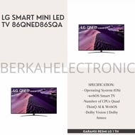 LG TV 4K 86 INCH SMART MINI LED TV 86QNED86SQA