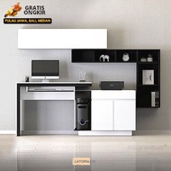 Meja Game Rog Pc Desktop Full Set Lemari Atas/Meja Kerja/Meja Kantor Meja Laptop Meja Desktop )Non R