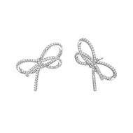 [With Box] HEFANG HEFANG Jewelry Bow Earrings Fashionable Earrings Earrings Birthday Gift