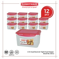 12pcs (1 dozen) set 4.7L Food Rock Air Tight food keeper 4.7 L Food Keeper air tight Food Rock food 