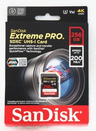 SANDISK SD Card 256GB Extreme Pro ของแท้