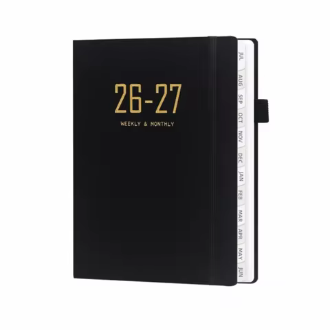 with Strap 2027 A5 Planner Notebook A5 Size Journal Writing Hardcover Journal Notebook Daily Plannin