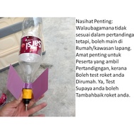 Rocket Lancher / Pelancar roket / roket air / water rocket