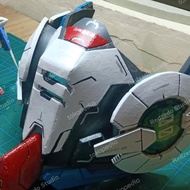 Gundam Mask Custom. Gundam Exia half mask, topeng Gundam Premium