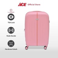 Exclusive Ace - Luggo 24 Inch Chantal Pc Suitcase - Pink Rose