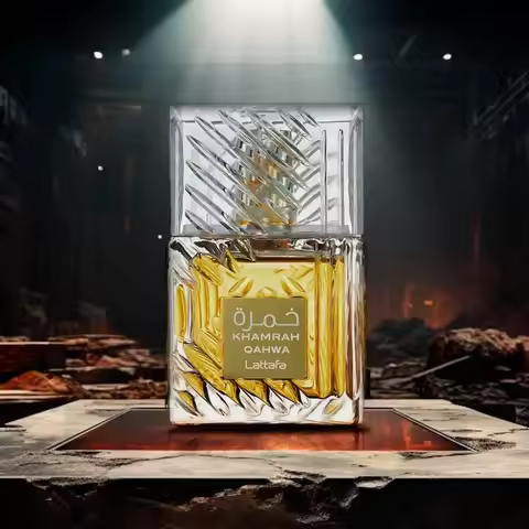 Lattafa Khamrah Qahwa Eau de Parfum Spray Unisex 100ml Original Arab Perfumes Lasting Oriental Vanil